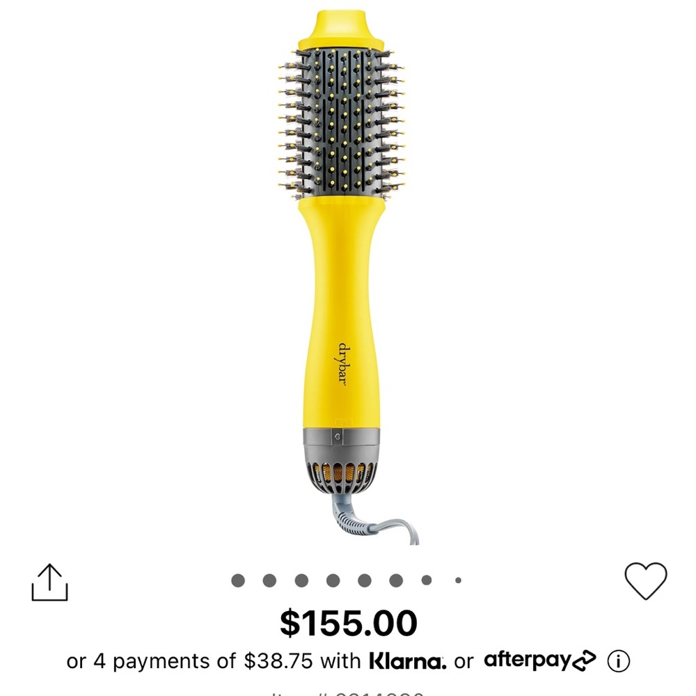 Dry bar Double shot blow dryer
